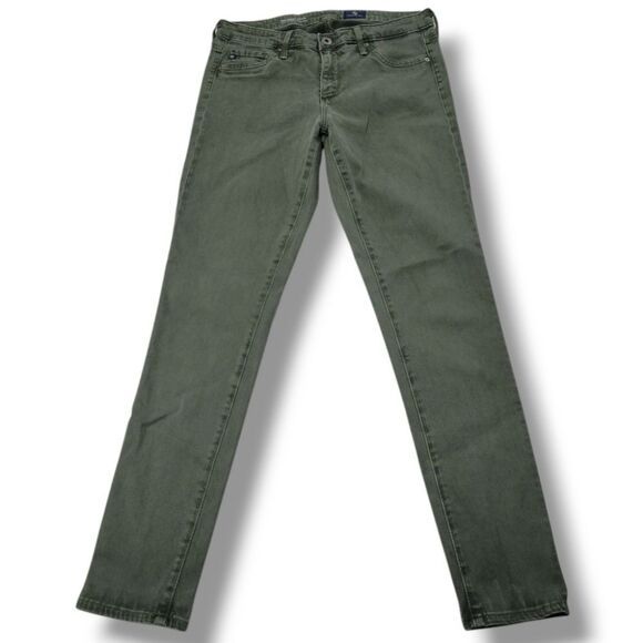 Adriano Goldschmied Jeans Size 27R W28"L28" The Abby Ankle Mid Rise Super Skinny - Picture 1 of 7